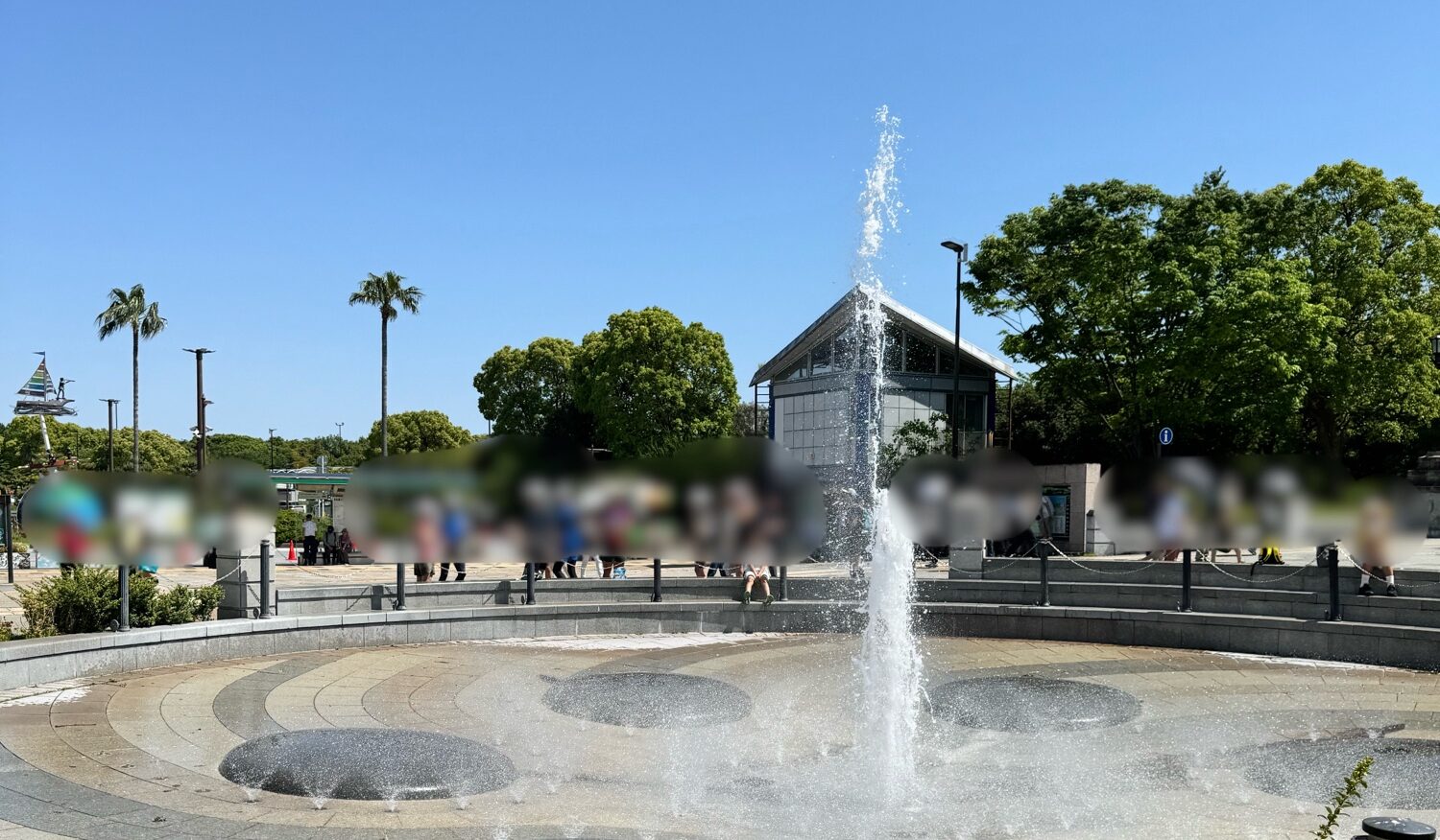 葛西臨海公園の噴水